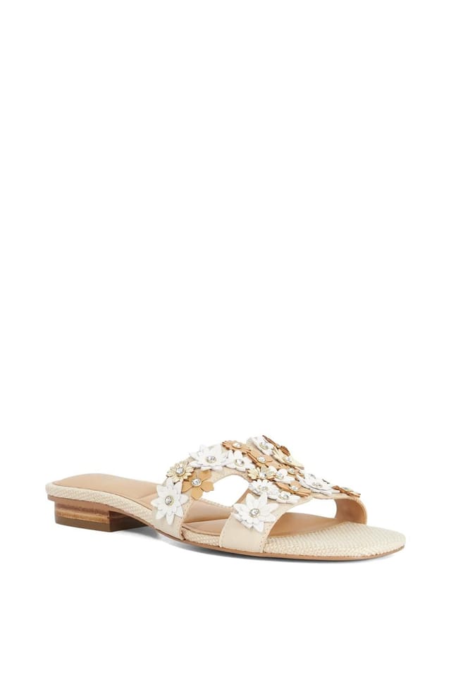 Dune London Dune London Women's 'Loupes' Leather Sandals in Natural - 2