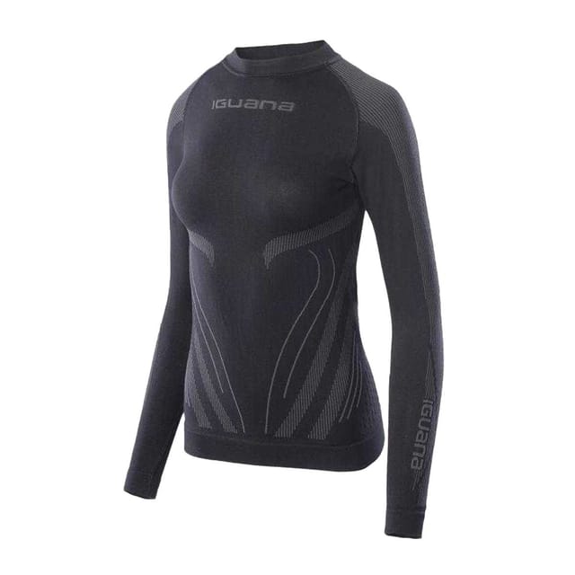 Iguana Iguana Women's Gambit Thermoactive T-Shirt in Black - 3
