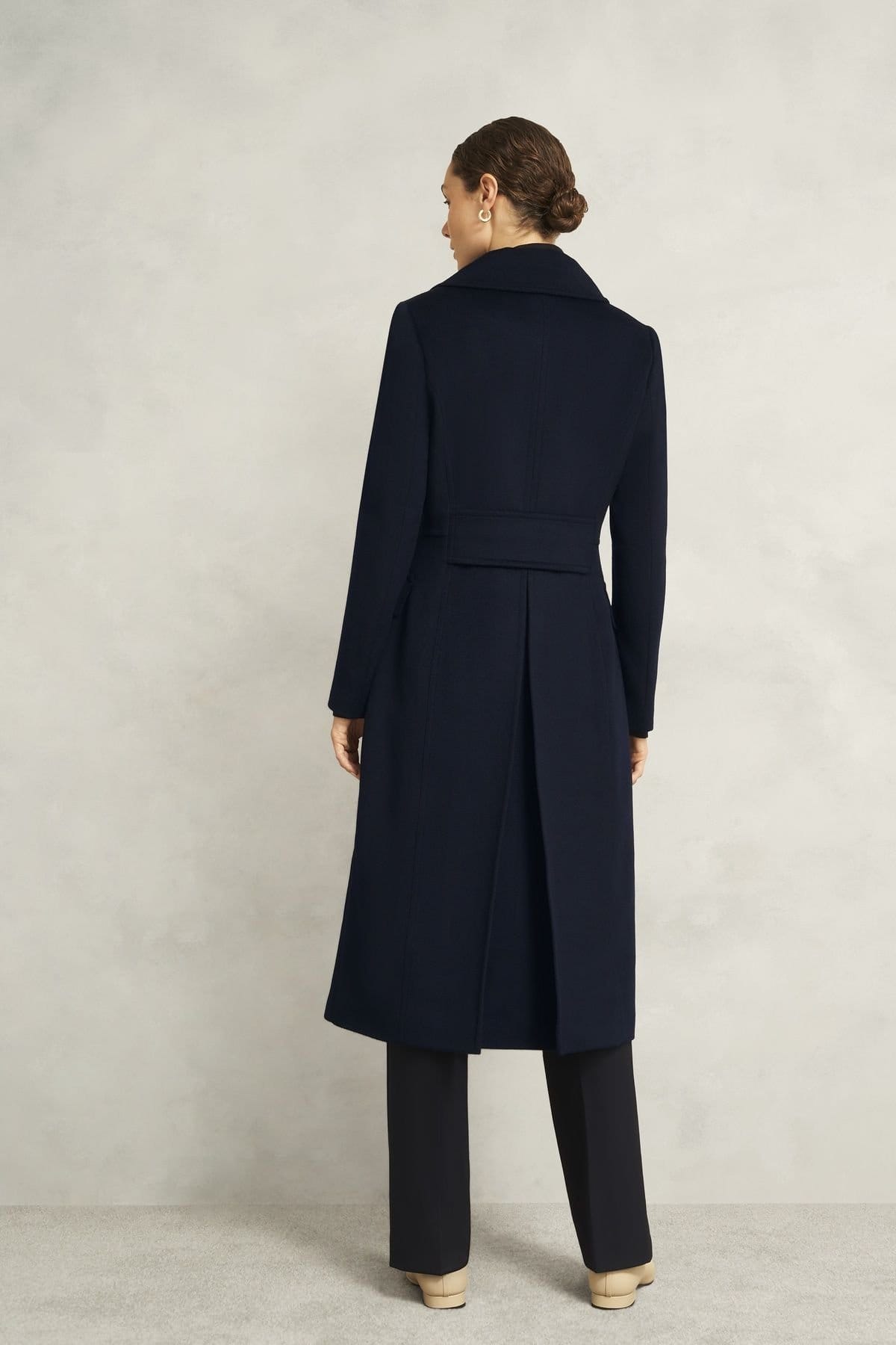 Hobbs London Hobbs London Women's Larna Coat in Dark Navy - 4