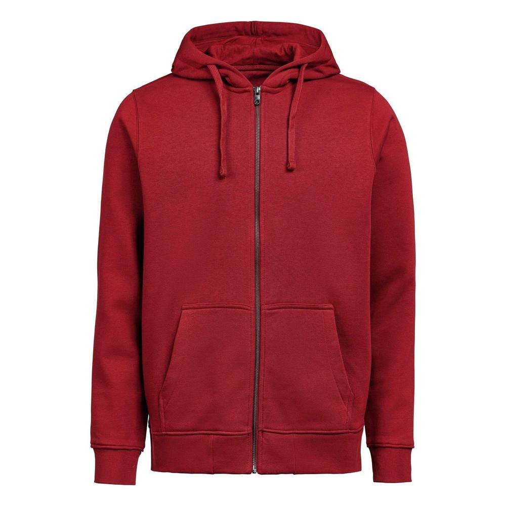 Untagged Movement Untagged Movement Men's Regular Full Zip Hoodie in Red - 3