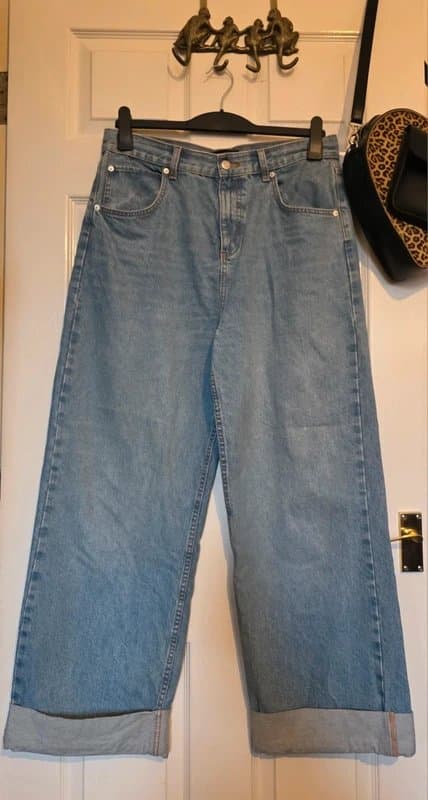 ASOS Design ASOS Design Turn Up Loose Dad Jeans