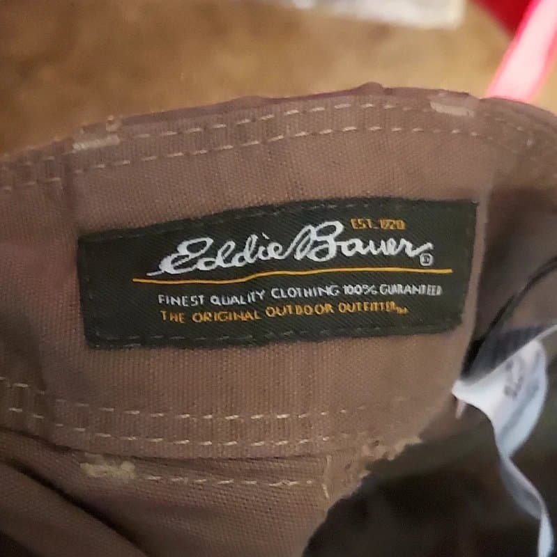 Eddie Bauer Eddie Baur dark tan cargo pants  size 10