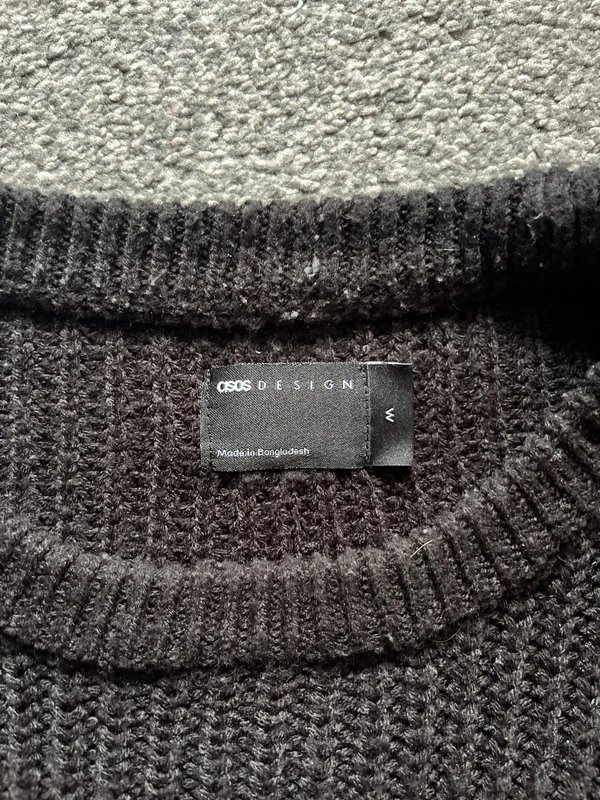 ASOS ASOS Black Knitted Sweater - 1