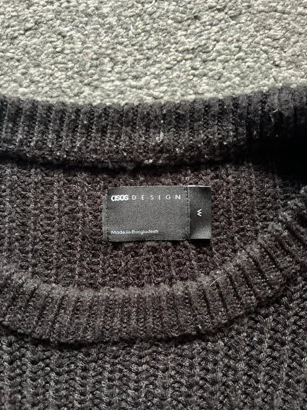 ASOS ASOS Black Knitted Sweater