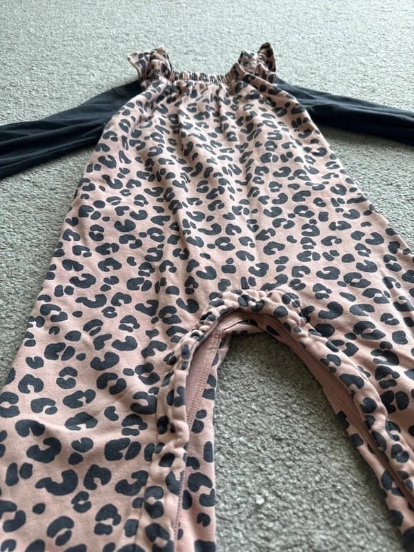 Marks & Spencer 18-24 months M&S Leopard Print Dungaree Set