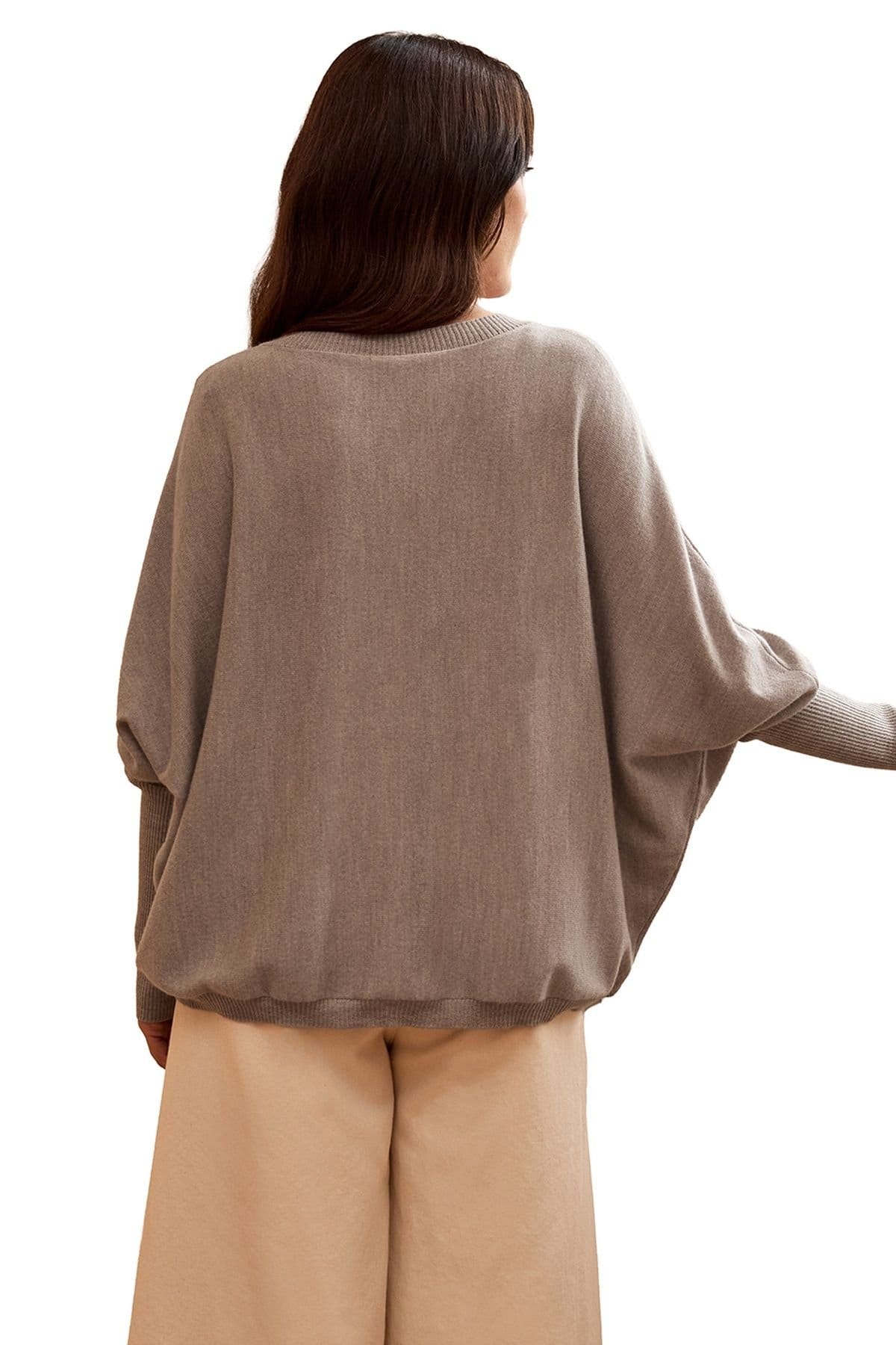 Celtic & Co Celtic & Co Women's Fine Knit Merino Cardigan in Cream - 4