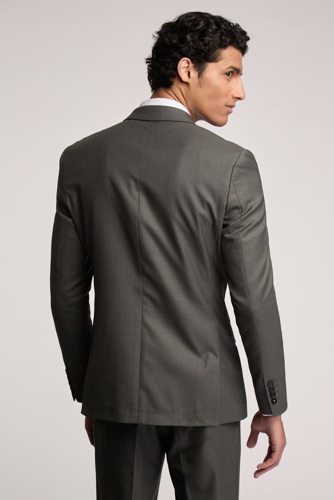 Ted Baker Ted Baker Men's Piper Slim Fit Khaki Twill Suit Jacket - 4