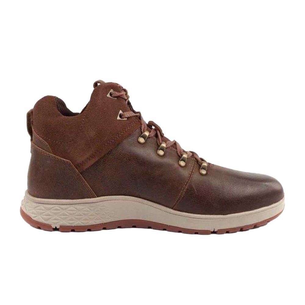 Caterpillar Caterpillar Men's Leather Hiking Ankle Boots in Brown