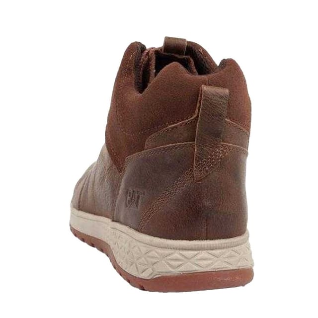 Caterpillar Caterpillar Men's Leather Hiking Ankle Boots in Brown - 2