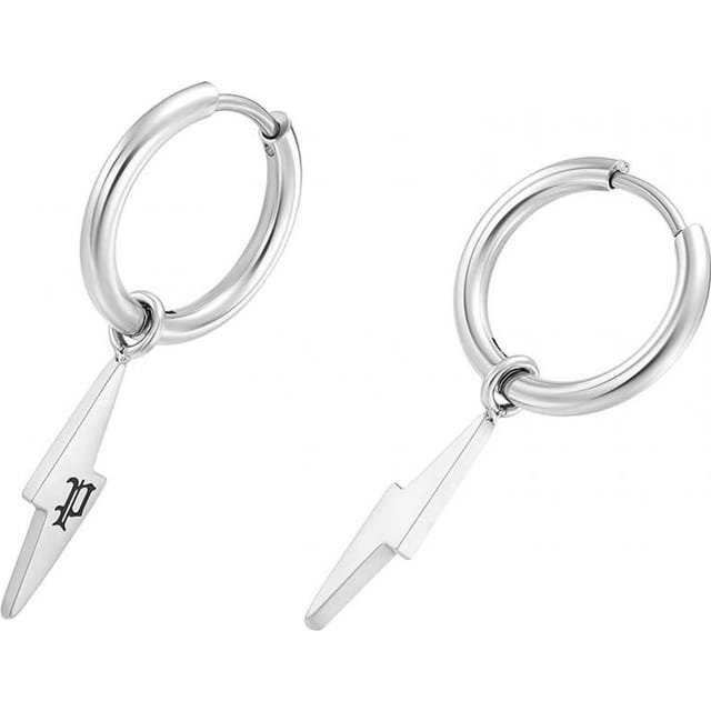 Police Police Men's PEAGE0041101 Pair Of Earrings in Silver - 3