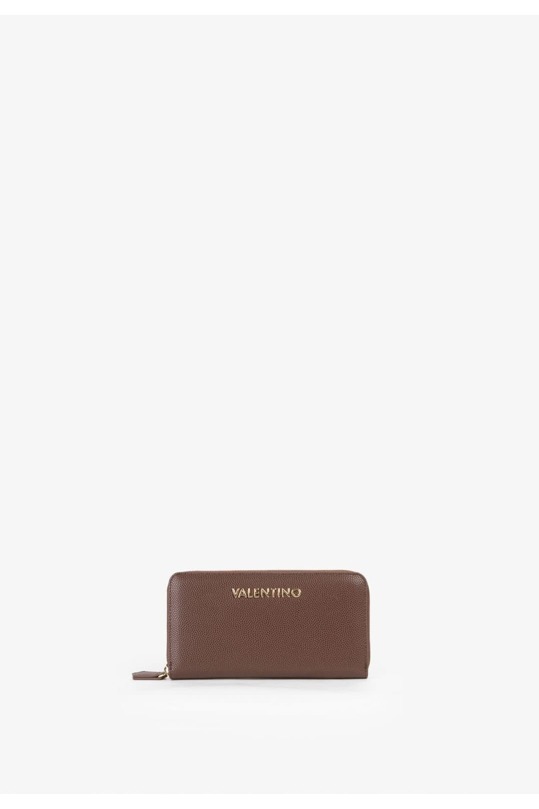 Valentino Valentino Women's Divina Zip Around Wallet Chocolate in Brown