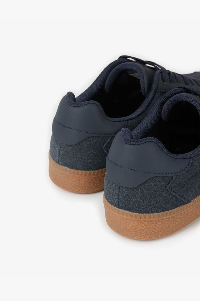 Luke 1977 Luke 1977 Men's Imparla Microsuede Trainer in Dark Navy - 3