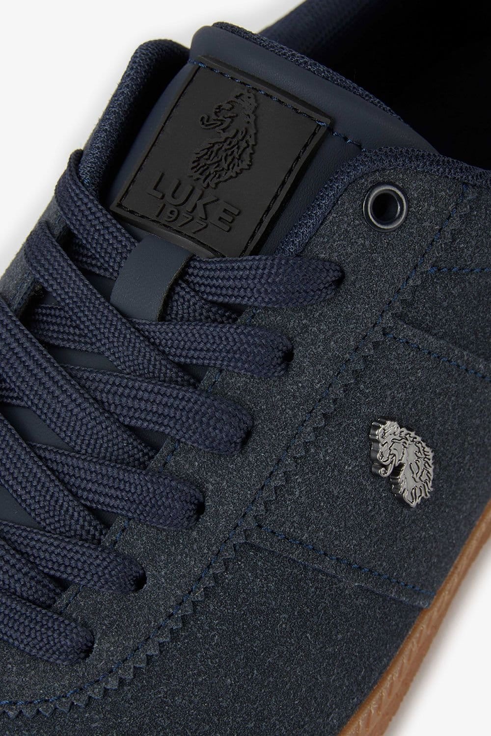 Luke 1977 Luke 1977 Men's Imparla Microsuede Trainer in Dark Navy - 4