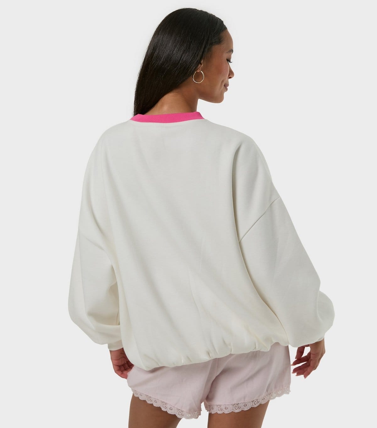 Skinnydip Women's White The Hungry Caterpillar Beaded Sweatshirt Skinnydip New Look - 4