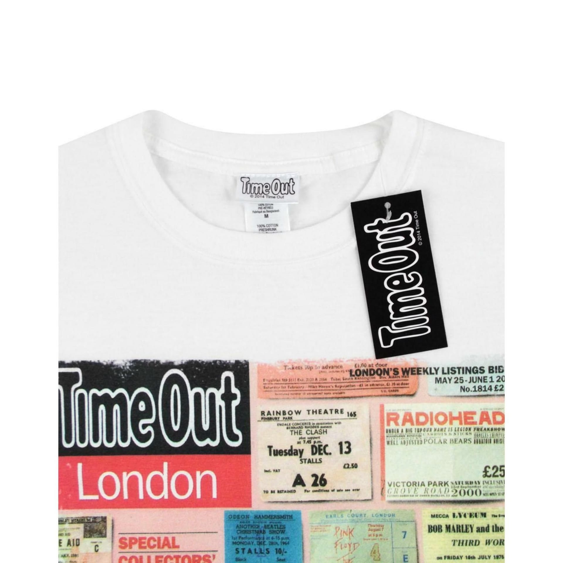 Time Out Time Out Men's Short Sleeved T-Shirt | White | Official Merch - 4