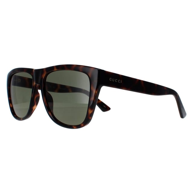 Gucci Gucci Men's Rectangle Havana Green GG1345S in Brown - 2