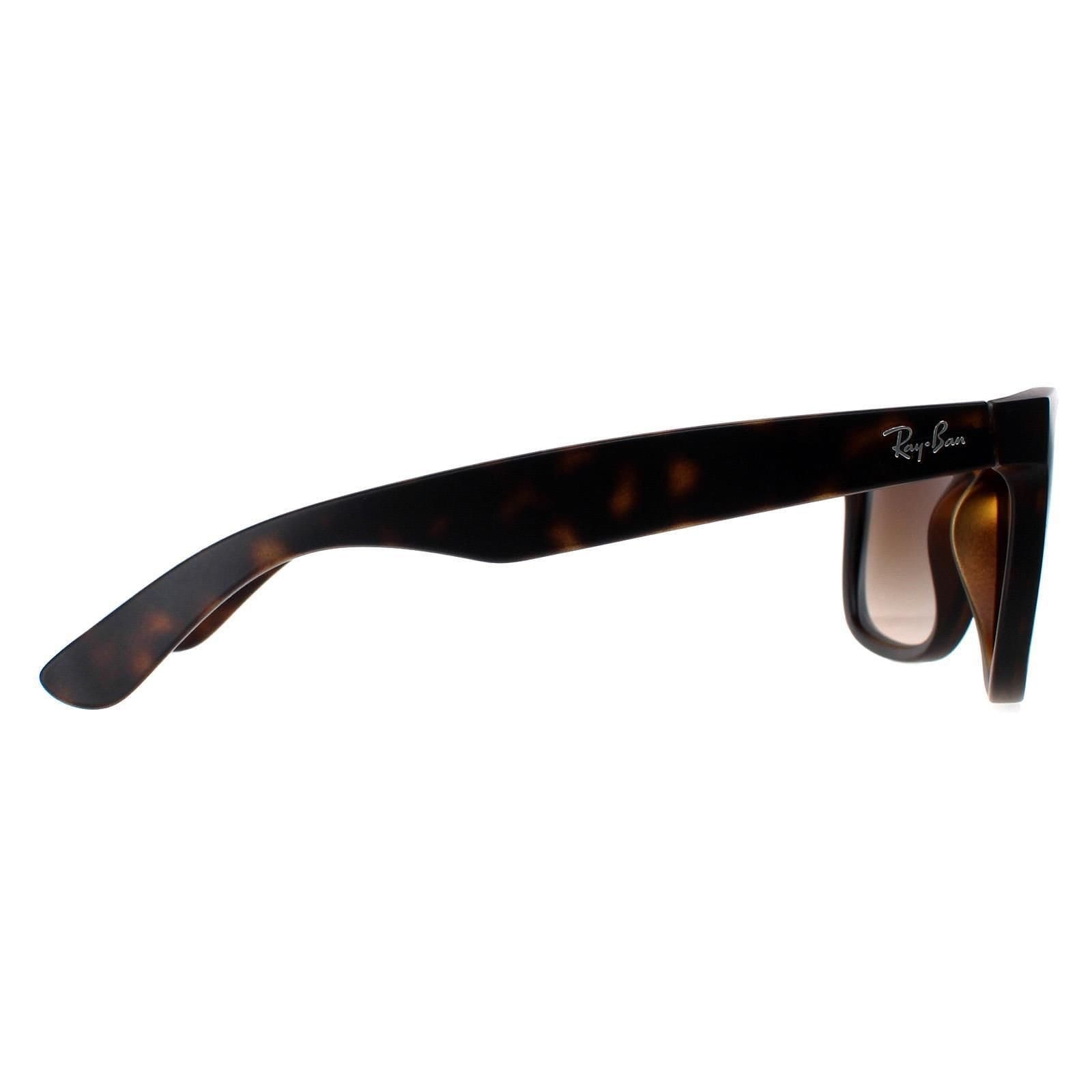 Ray-Ban Ray-Ban Men's Rectangle Rubber Light Havana Brown Gradient Sunglasses - 4
