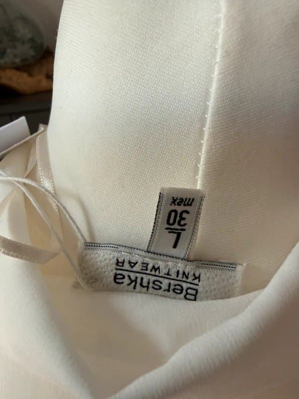 Bershka Chiffon blouse with button detail