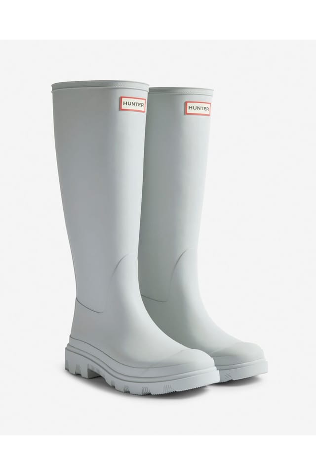 Hunter Hunter Women's Unisex Downpour Tall Boot Grey - 2