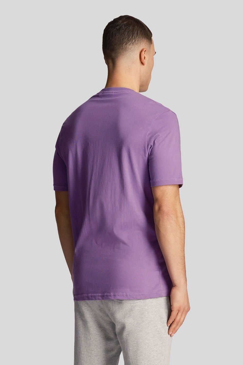 Lyle & Scott Lyle & Scott Men's Plain T-Shirt Purple - 2