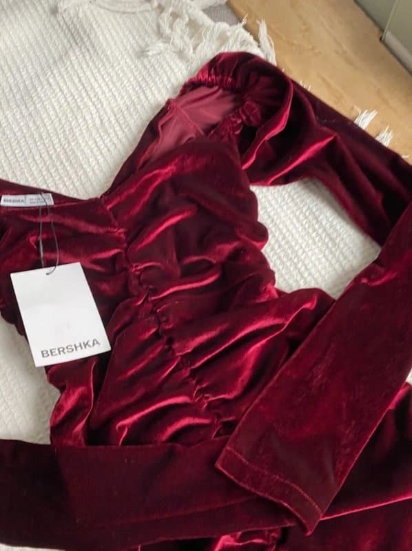 Bershka Bershka dress velvet