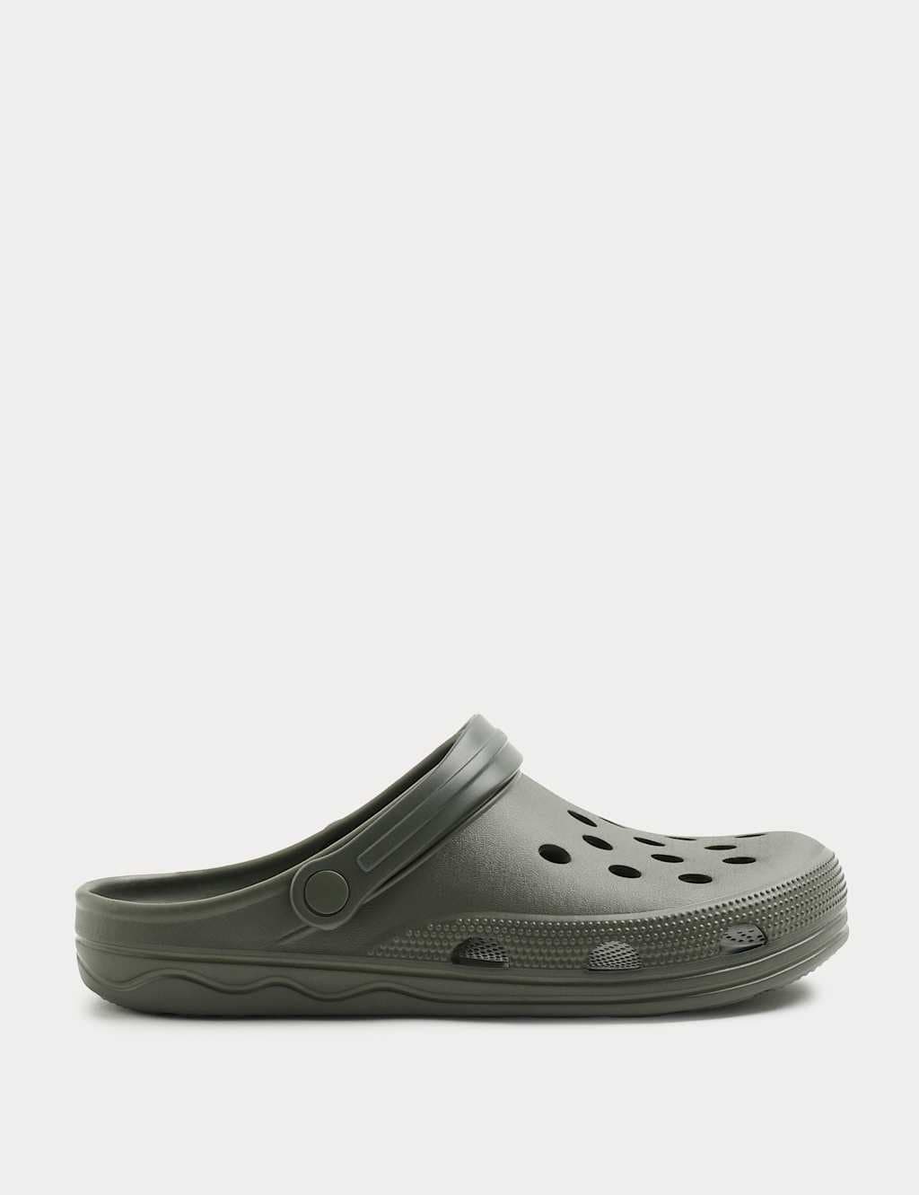Marks & Spencer M&S Slip On Clogs Khaki