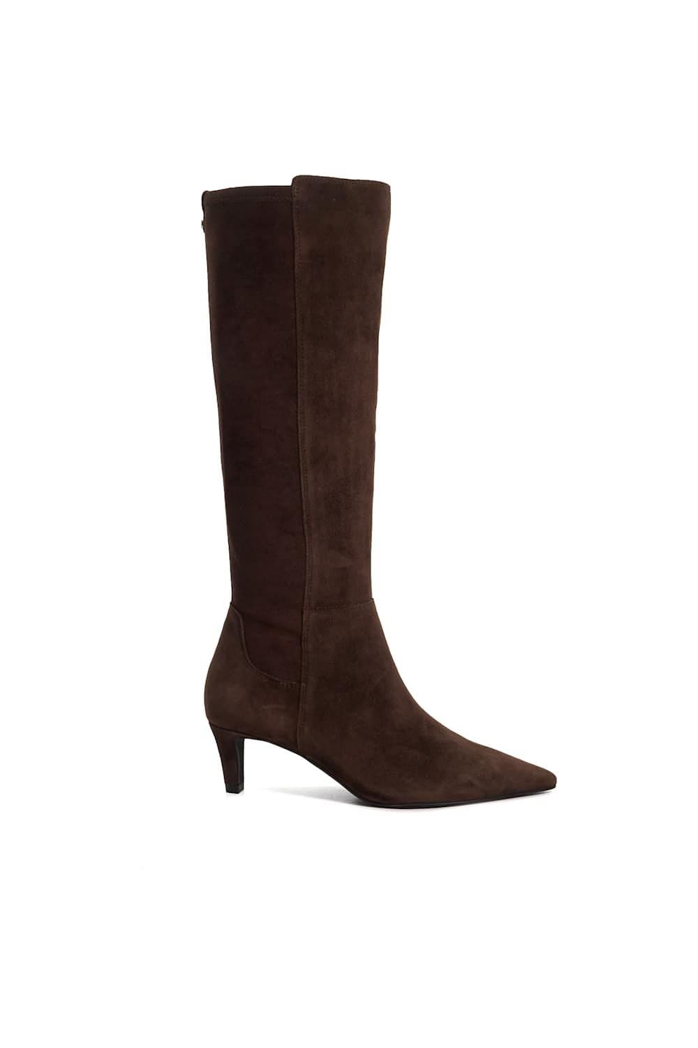 Dune London Dune London Women's 'Sultry' Suede Knee High Boots in Brown