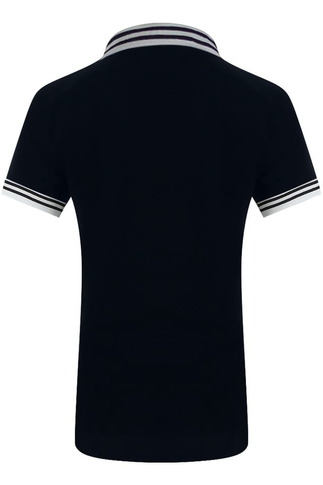 Love Moschino Love Moschino Men's Short Sleeve Polo Shirt in Navy - 2