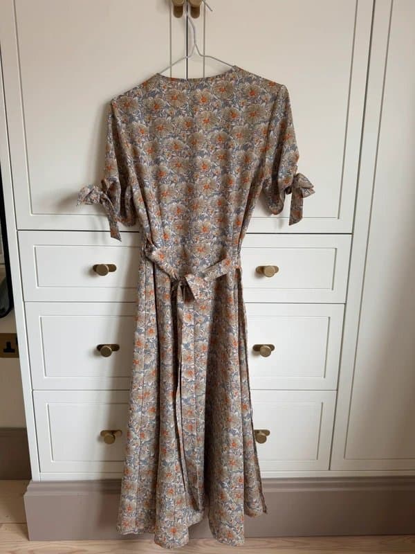 Never Fully Dressed Never Fully Dressed, floral wrap dress