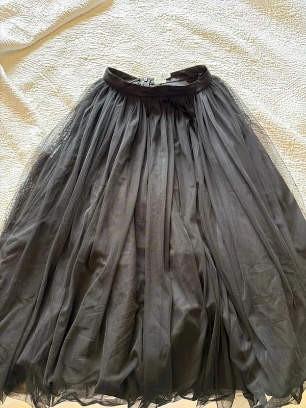 ASOS Black tulle asos skirt size 8