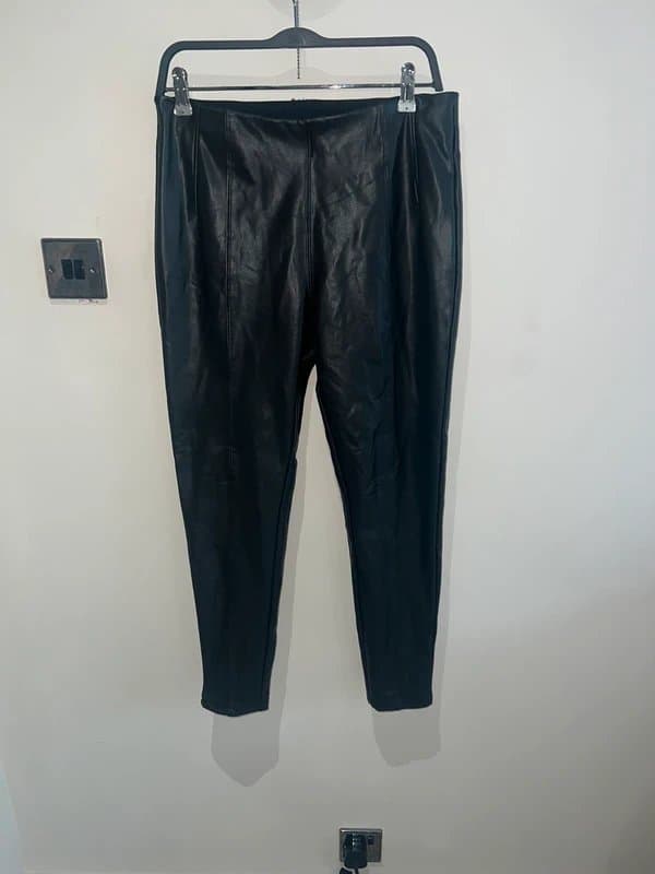 New Look New look leather look leggings
