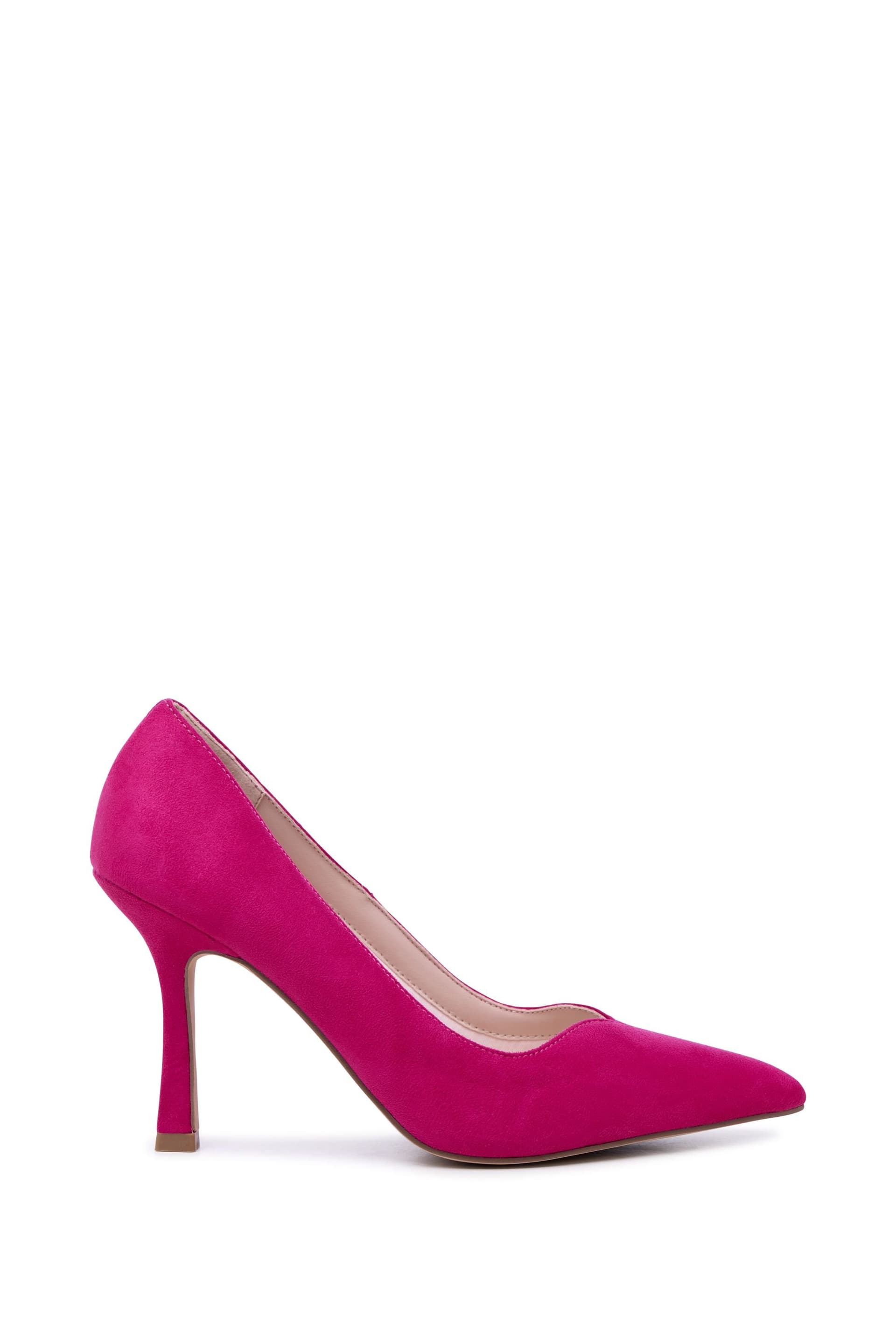 Paradox London Paradox London Women's Raina' High Heel Court Shoes in Fuchsia