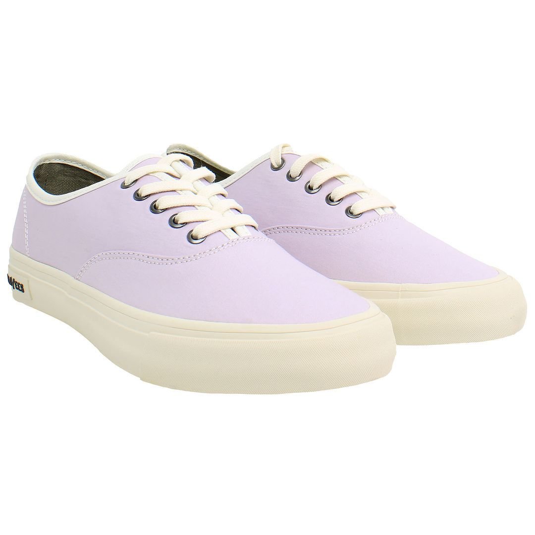 Seavees Seavees Women's Legend Sneaker Standard Lace-Up Purple Canvas Shoes - 2