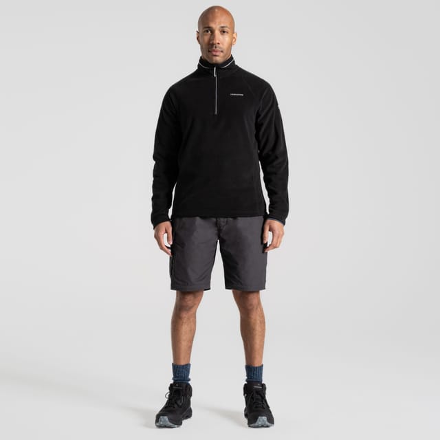 Craghoppers Craghoppers Men's Kiwi Convertible Water Repellent Anti-Insect Trousers in Dark Grey - 2