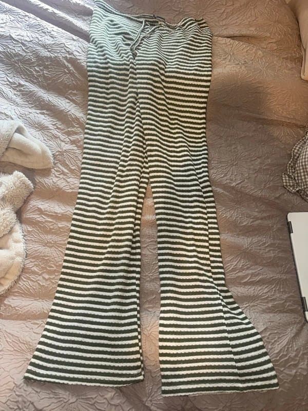 ASOS Striped knit trousers