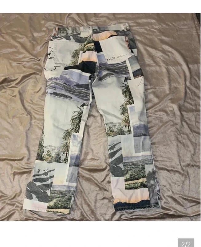 Topshop Women’s Graphic Jeans