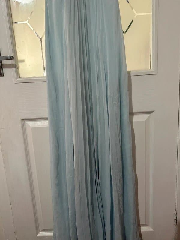 ASOS Design Bnwt Asos Design Ruched Pinny Maxi Bridesmaid Dress - Size 8