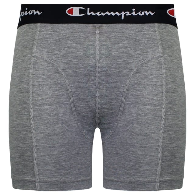 Champion Champion Men's 4-Pack Logo Grey Boxer Shorts - 3