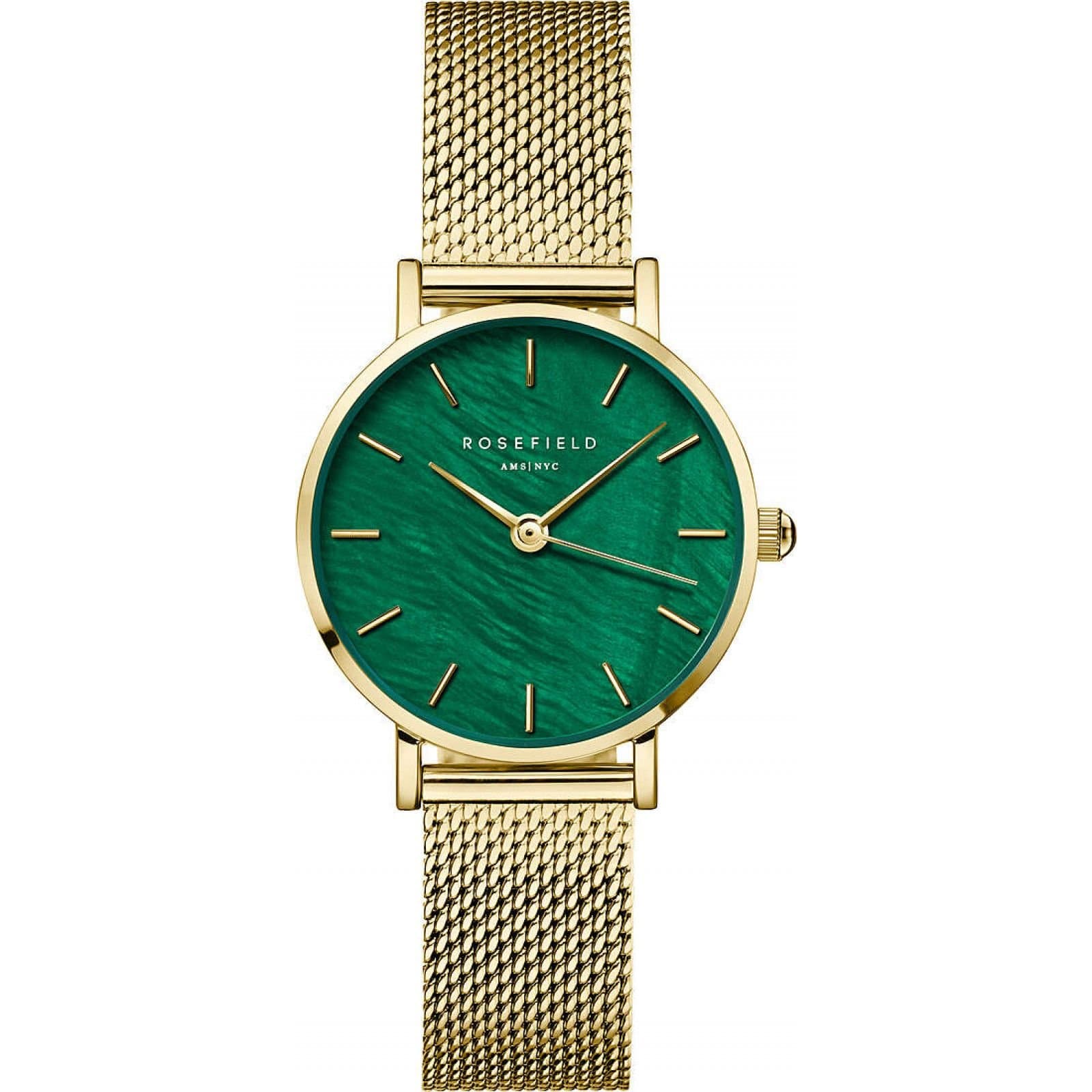 Rosefield Rosefield Women's SEEGMG-SE72 Small 26mm Quartz Watch in Gold