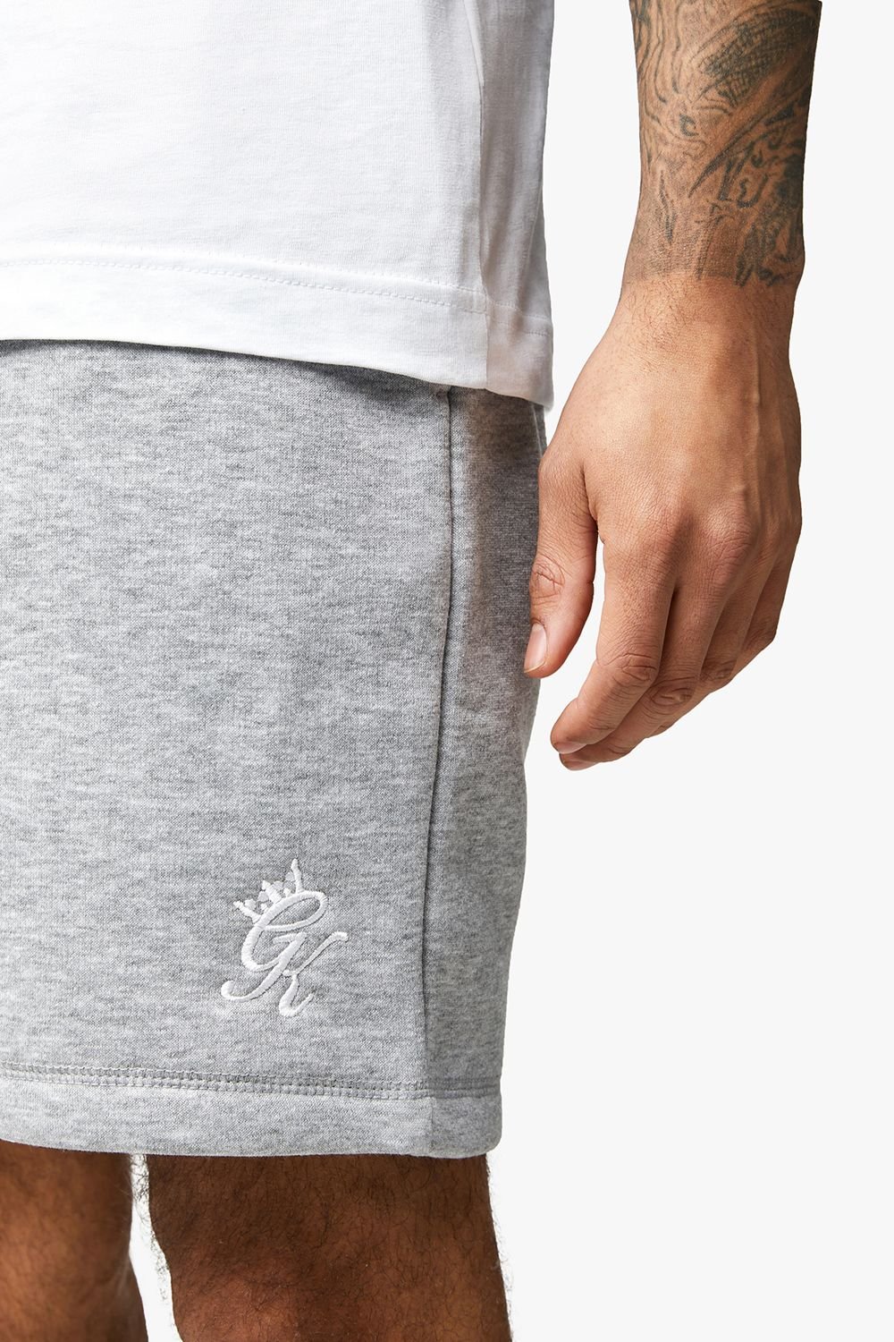 Gym King GYM KING Men's Fundamental Fleece Short Grey - 4