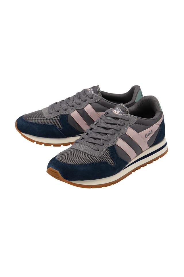 Gola Classics Gola Classics Women's 'Daytona' Nylon Lace-Up Trainers in Navy - 3