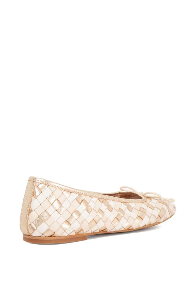 Dune London Dune London Women's 'Heat' Leather Ballet Pumps - 3