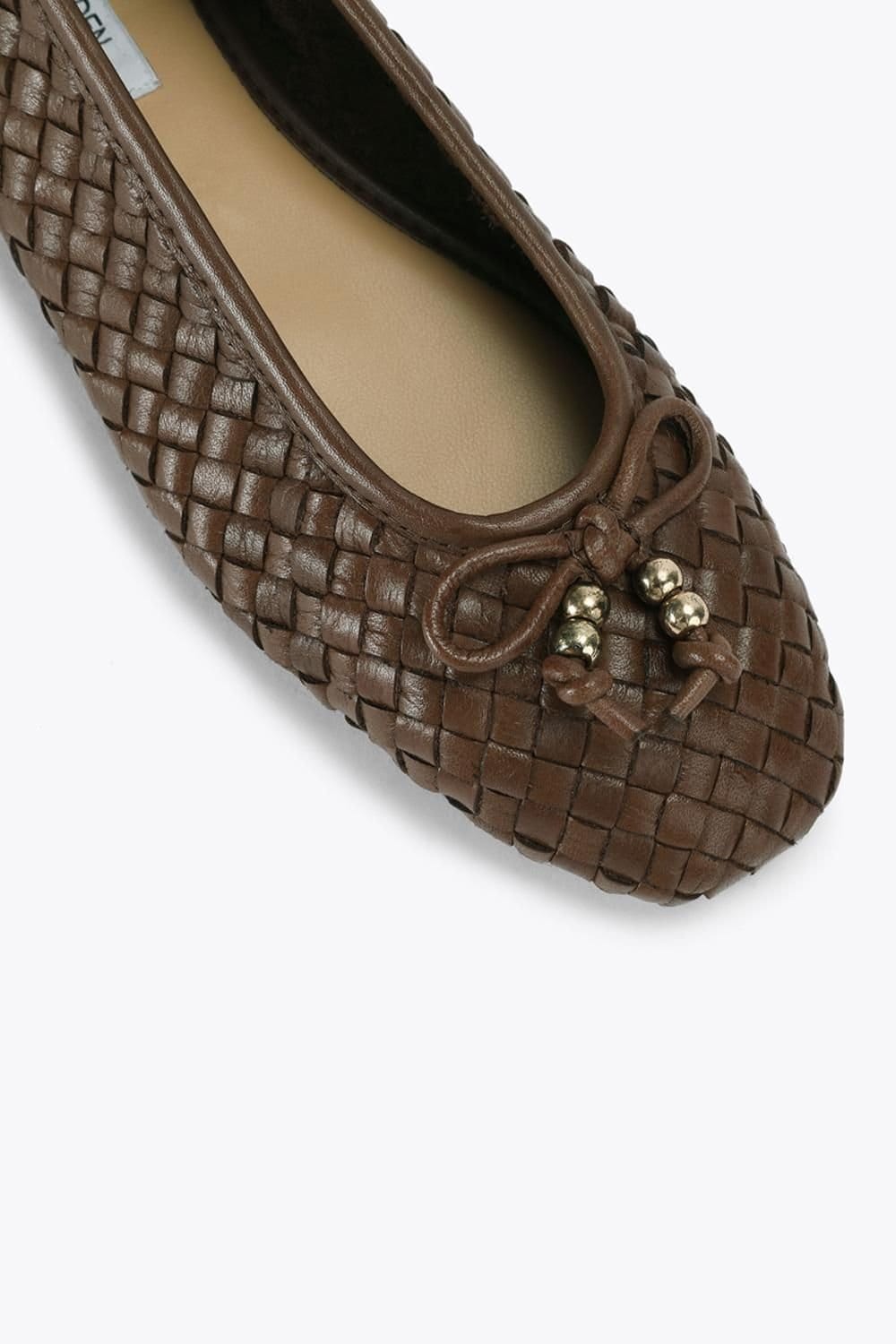 Steve Madden STEVE MADDEN Women's 'Divy Dark Brown' Leather Flats in Dark Brown - 4