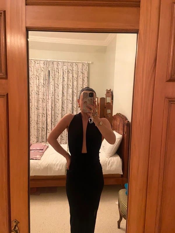 ASOS Velvet multi-way Bodycon dress