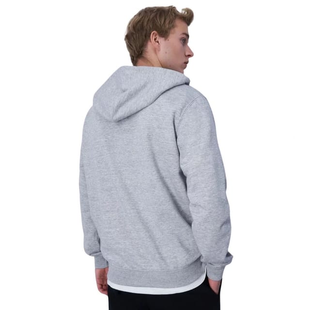 Champion Champion Men's Chest Logo Full Zip Hoodie in Grey - 2