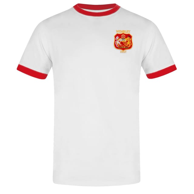 fan originals fan originals Men's Adults Manchester Crest Retro T-Shirt in Off-White - 2
