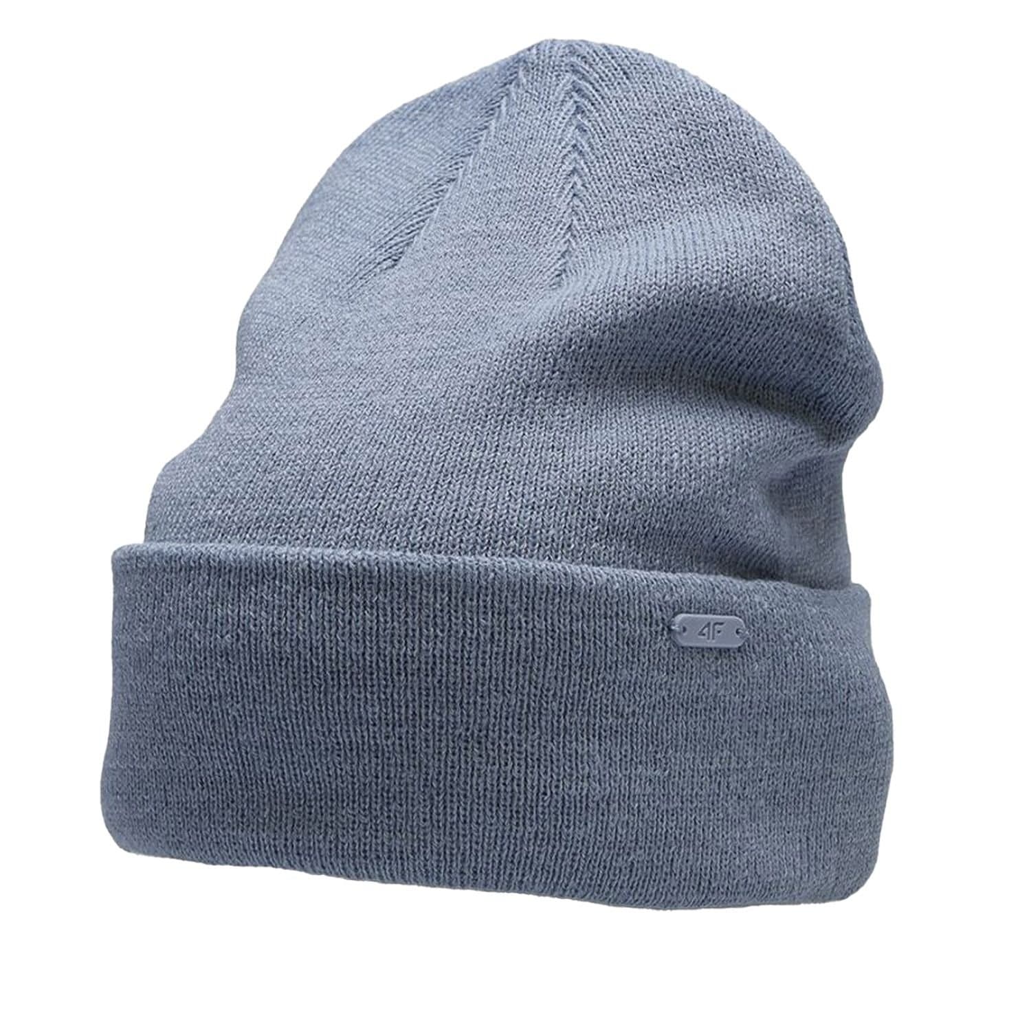 4F 4F Men's H4Z22-CAU00262S Beanie in Blue