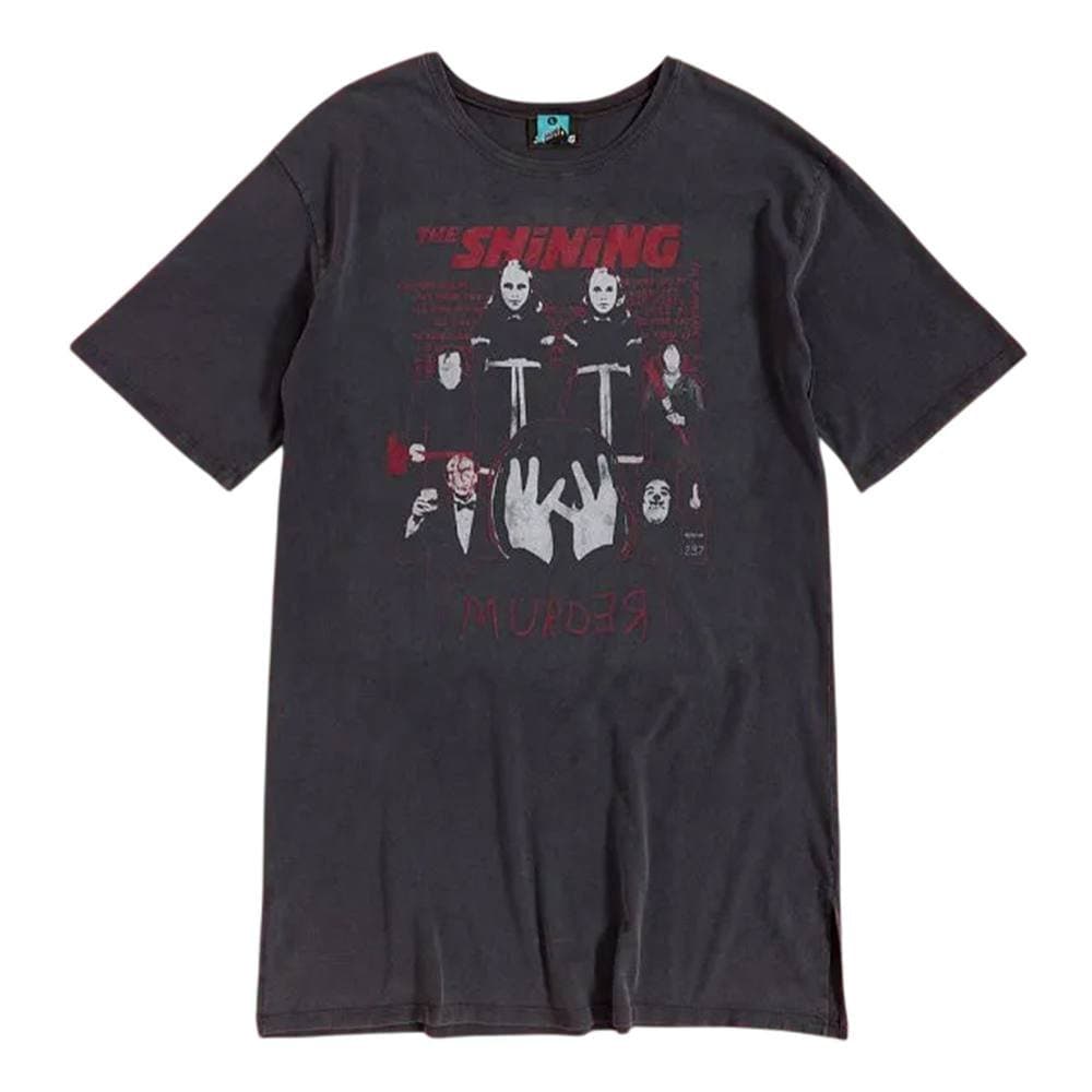 The Shining The Shining Women's Vintage Wash T-Shirt Dress in Black