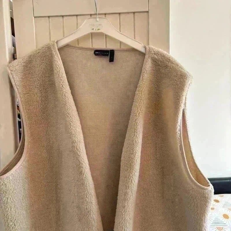 ASOS Fluffy waistcoat from asos !