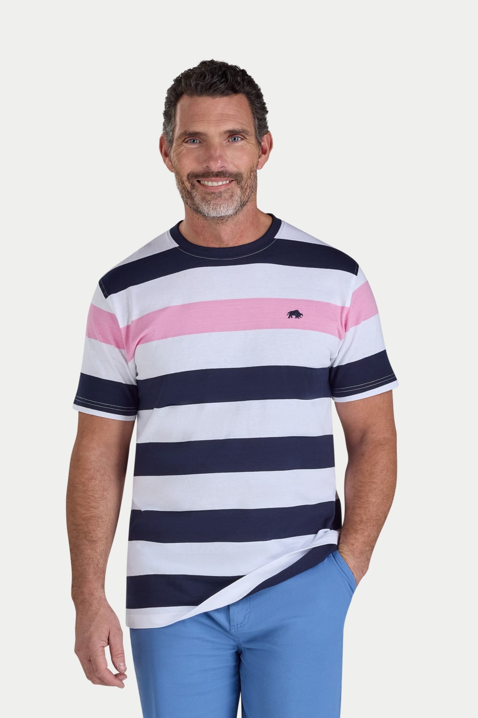 raging bull Raging Bull Men's Contrast Stripe T-Shirt